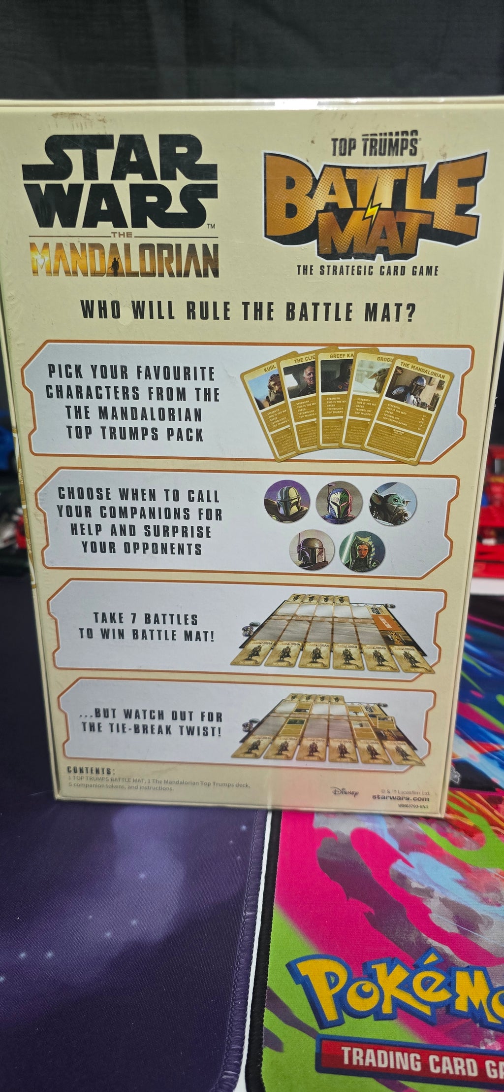 Star Wars The Mandalorian Top Trumps Game